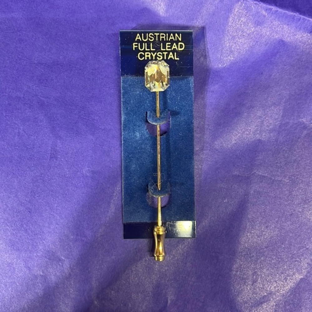 Austrian full lead crystal Pin‎